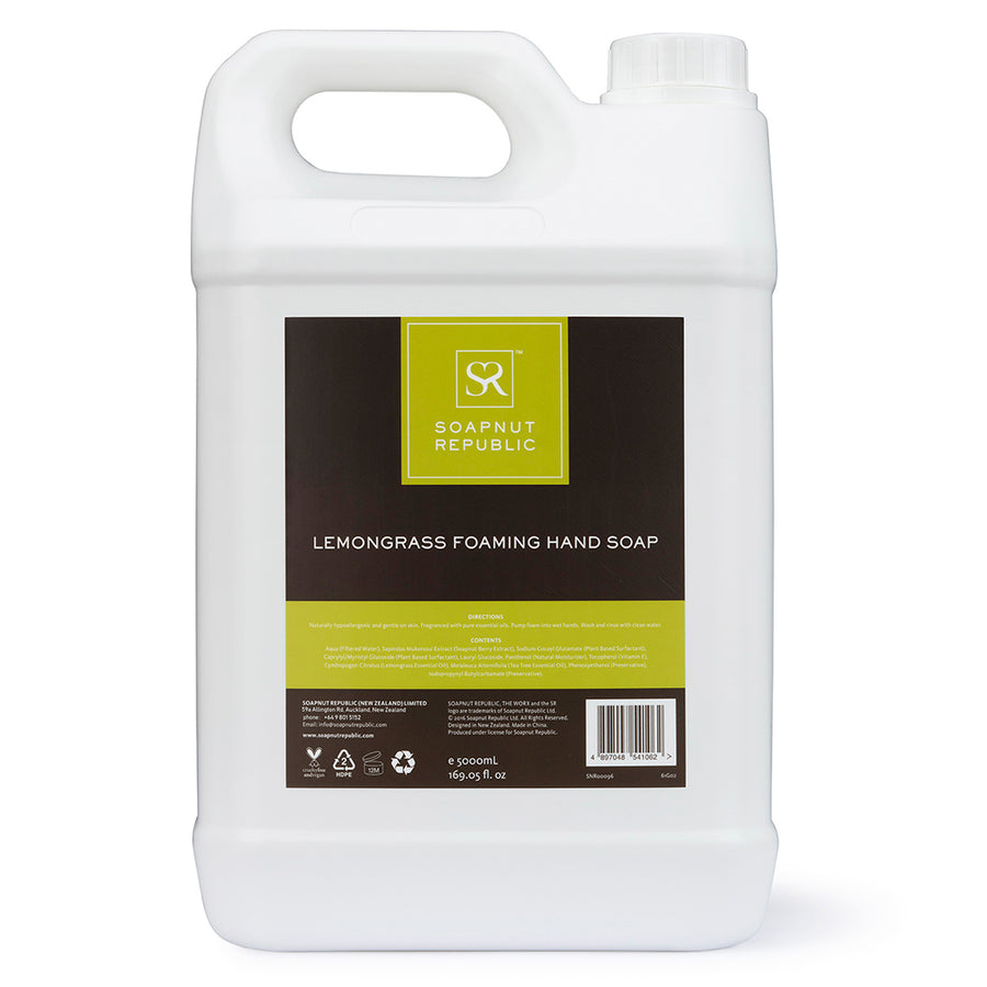 Foaming Hand Soap - Lemongrass Essential Oil (5L)